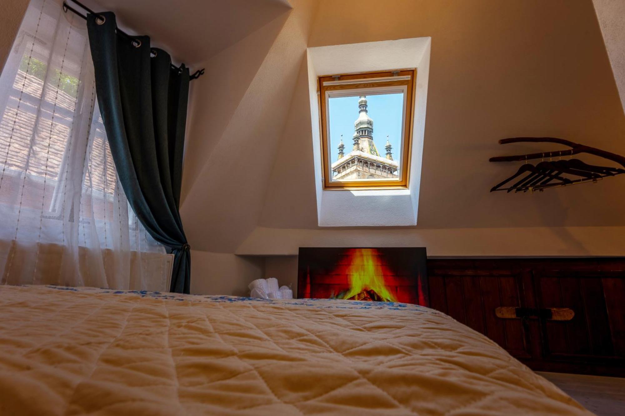 Ferienwohnung Blue House Citadel Sighişoara Exterior foto
